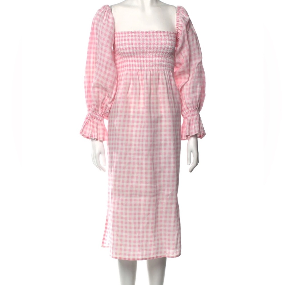 Daily Sleeper, Plaid, Midi Dress, XXS
